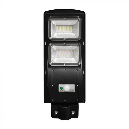 8W LED Plastic Armatura stradale solare 6000K corpo nero