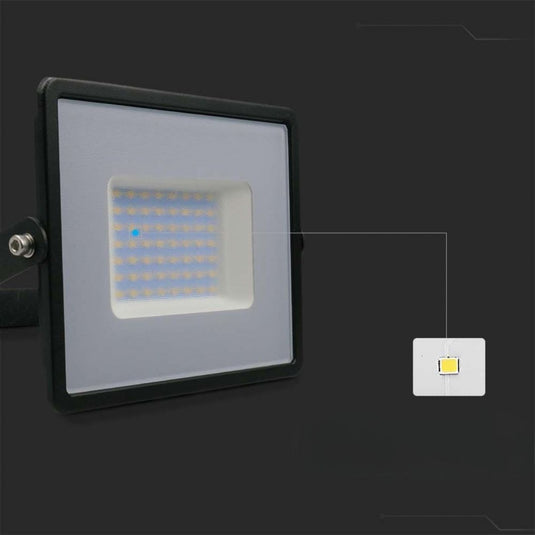 Faro LED SMD 50W E-Series G2 Colore Nero 4000K - Illuminazione Compatta Professionale IP65