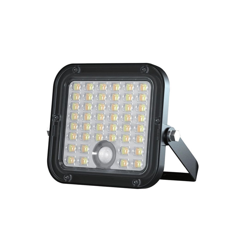 Carica immagine in Galleria Viewer, 10W LED Solar Floodlight LiFePo Battery Black CCT 4000K+6000K