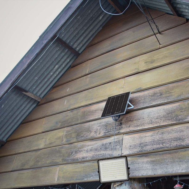 Carica immagine in Galleria Viewer, 20W LED Solar Floodlight 6400K Replaceable Battery 3m Wire Black Body