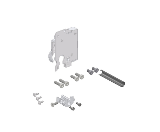 Cuore intercambiabile SECURMAP a cilindro europeo sinistro 95 mm – 4 mandate, corsa 40 mm, 1 chiave servizio + 3 chiavi protette 0CC5