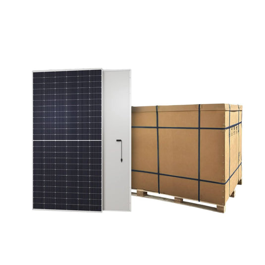 Bancale 16kW con 37 Pannelli Solari Fotovoltaici Moduli 440W OSDA Solar TIER-1 Monocristallini N-Type TOPCon Silver Frame IP67/IP68 1722x1134x30mm