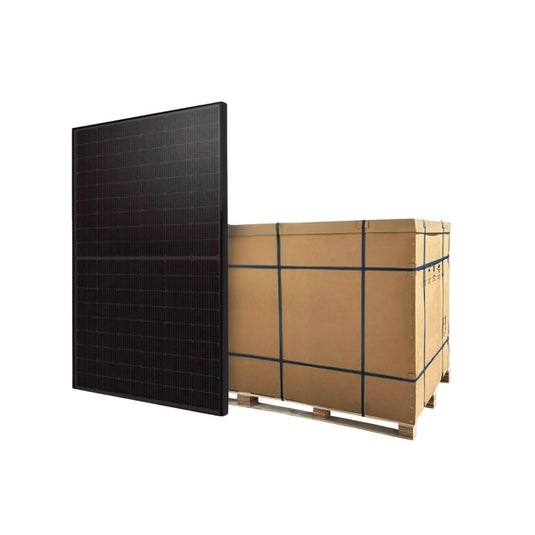 Bancale 16kW con 37 Pannelli Solari Fotovoltaici Moduli 440W OSDA Solar TIER-1 Monocristallini N-Type TOPCon Full Black IP67/IP68 1722x1134x30mm