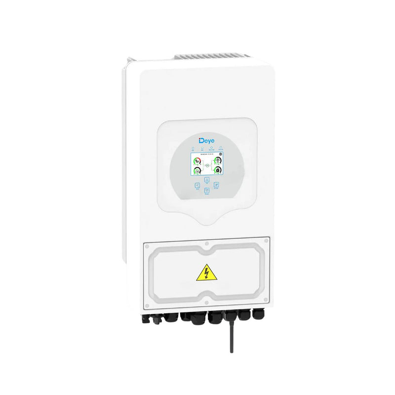 Carica immagine in Galleria Viewer, Inverter Ibrido Monofase Deye 5kW - CEI 0-21 Bianco Garanzia 10 Anni