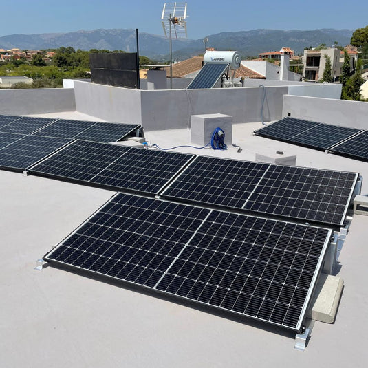Inverter Ibrido Monofase 6kW Nero - Garanzia 10 anni CEI 0-21