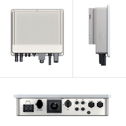 Inverter Ibrido Monofase LV Sinexcel 6kW WiFi CEI 0-21 Bianco IP65