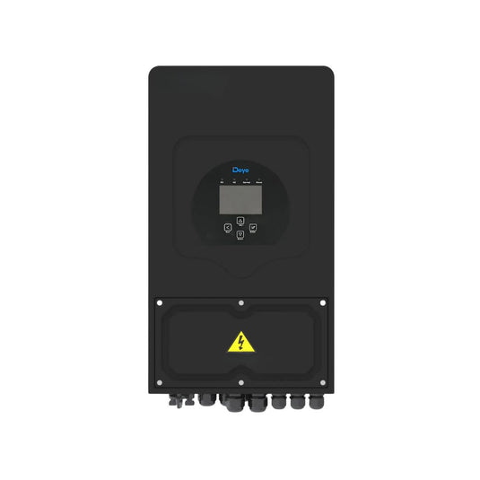 Inverter Ibrido Monofase LV Deye 6kW WiFi CEI 0-21 Nero IP65