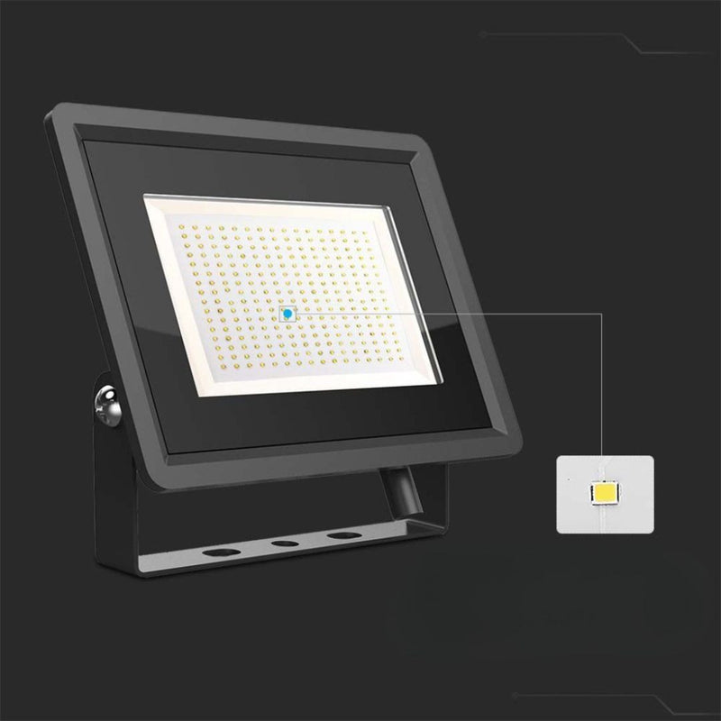 Carica immagine in Galleria Viewer, Faro LED SMD 200W F-Series Colore Nero 6500K - Bianco Freddo Cristallino IP65

