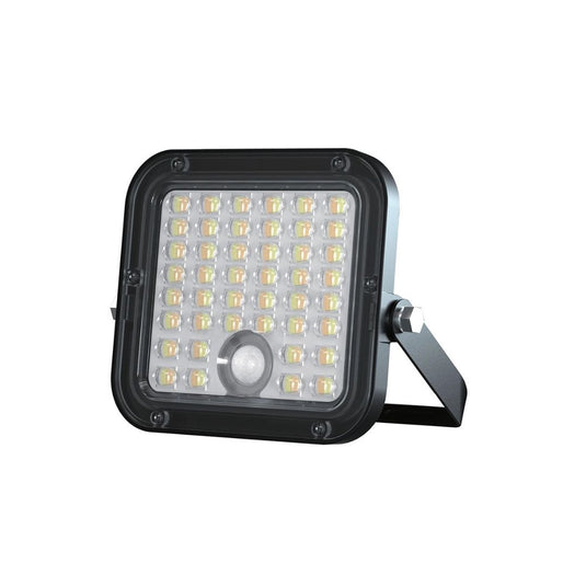 Faro LED Solare 10W con Telecomando – 1500lm, 2 Toni di Luce, Cavo 5m