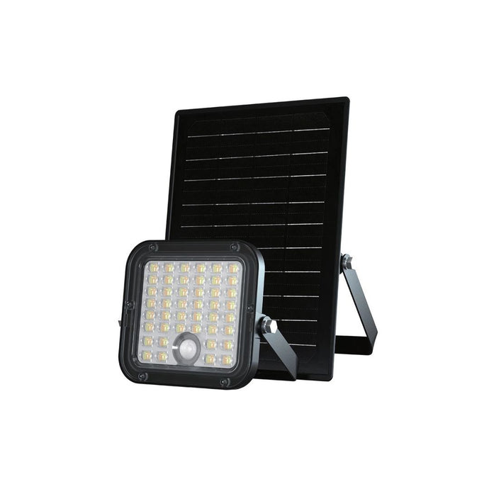 Faro LED Solare 10W con Telecomando – 1500lm, 2 Toni di Luce, Cavo 5m