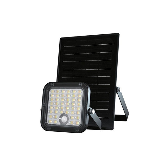 Faro LED Solare 10W con Telecomando – 1500lm, 2 Toni di Luce, Cavo 5m