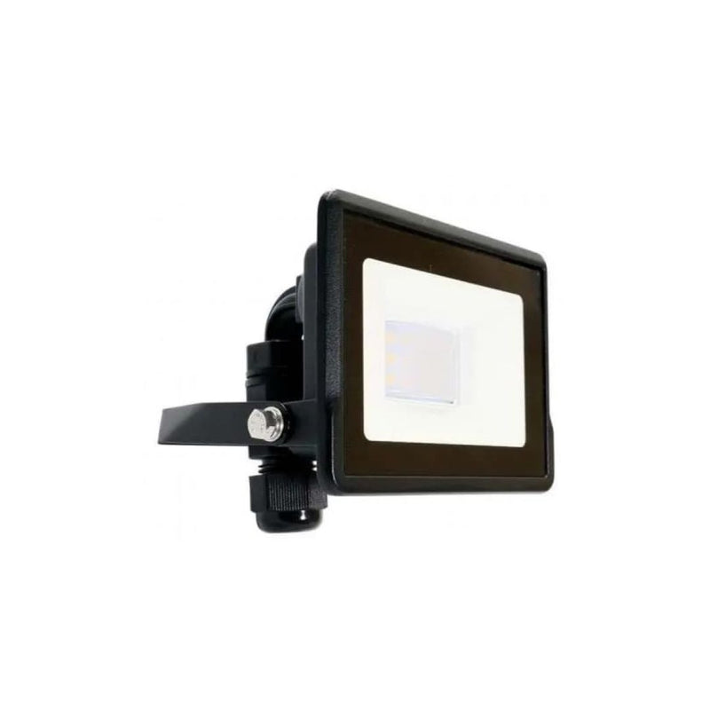 Carica immagine in Galleria Viewer, Faro LED PRO 10W Samsung Chip – 735lm Bianco Freddo 6500K IP65 Nero
