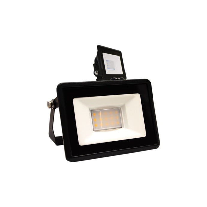 Faro LED PRO 10W Samsung Chip – 735lm Bianco Freddo 6500K IP65 Nero