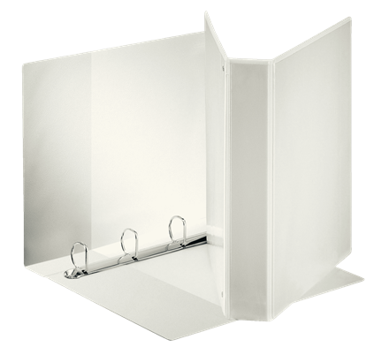 Raccoglitore personalizzabile A4 4 anelli “D” 40  mm – Formato Maxi, rivestimento PP effetto pelle