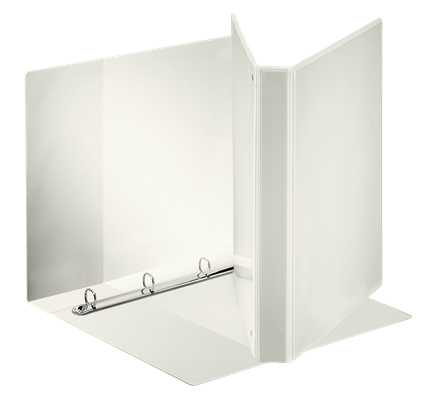 Raccoglitore personalizzabile A4 4 anelli “D” 25 mm – Formato Maxi, rivestimento PP effetto pelle