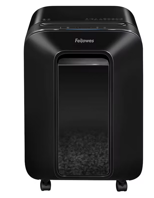 Distruggidocumenti Fellowes a microframmento LX201 P-5 – 12 fogli, IntelliBar™, 22 L