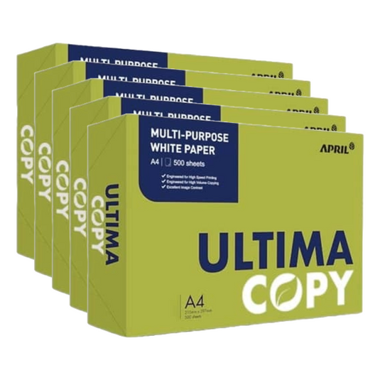 Carta Ultima Universal Copy GreenDIN A4 – 75 g/m², bianco CIE 150, 5 risme (2500 fogli)