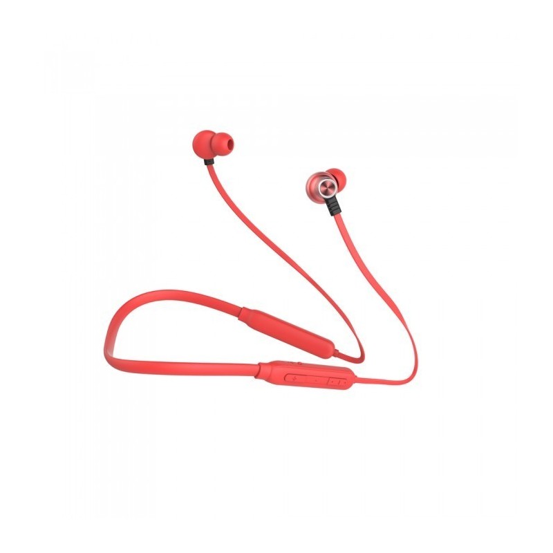 Carica immagine in Galleria Viewer, Auricolari Bluetooth sport con microfono 500mAh Rosso
