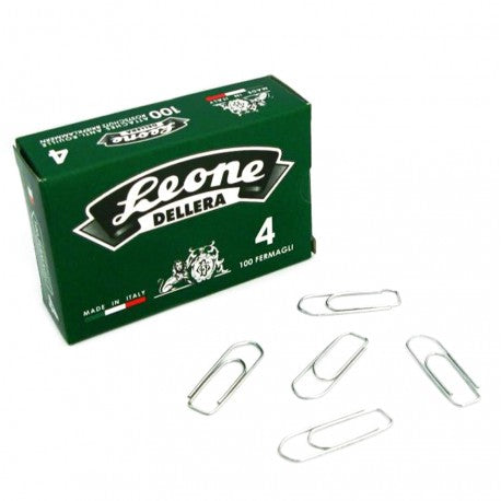 Carica immagine in Galleria Viewer, Fermagli Leone in varie misure scatola 100 pezzi
