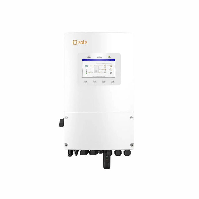 Inverter Ibrido Monofase LV Solis 8kW WiFi CEI 0-21 Bianco IP66
