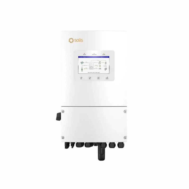 Carica immagine in Galleria Viewer, Inverter Ibrido 6kW Monofase Solis Colore Bianco CEI 0-21 Garanzia 10 Anni
