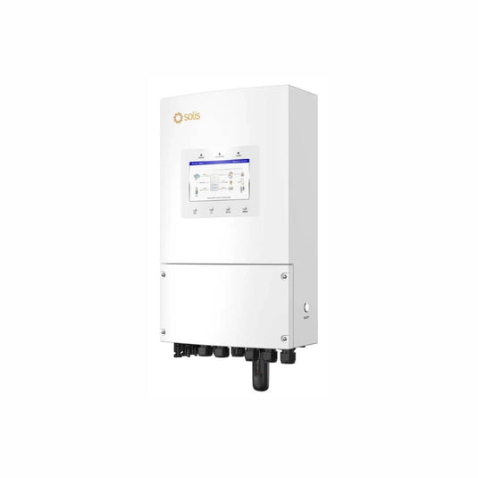 Inverter Ibrido Solis Monofase 5kW Colore Bianco Garanzia 10 Anni IP66
