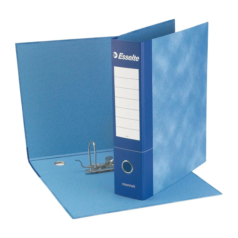 Carica immagine in Galleria Viewer, Raccoglitori Esselte Essentials Protocollo D8 Blu con custodia – Conf. 6 pz
