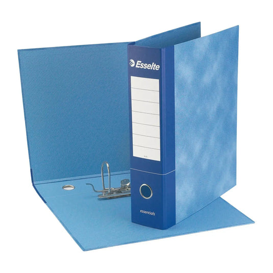 Raccoglitori Esselte Essentials Protocollo D8 Blu con custodia – Conf. 6 pz